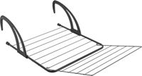 Tomado-Metaltex Tomado seram hangdroogrek 7m drooglengte verstelbare armen zwart