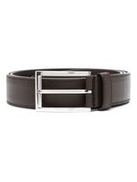 Prada ceinture en cuir Saffiano - Marron - thumbnail