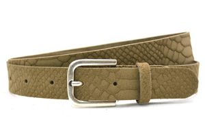 Take It Fashion Riem Croco Taupe