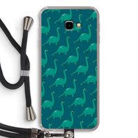 Diplodocus: Samsung Galaxy J4 Plus Transparant Hoesje met koord