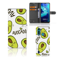 Motorola G8 Power Lite Leuk Hoesje Avocado Singing - thumbnail