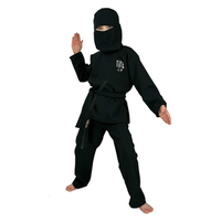 Verkleedkleding Ninja pak kinderen 164 (14 jaar)  - - thumbnail