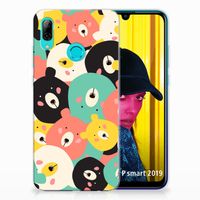 Huawei P Smart 2019 Telefoonhoesje met Naam Bears - thumbnail