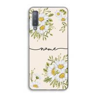 Daisies: Samsung Galaxy A7 (2018) Transparant Hoesje Daisies: Samsung Galaxy A7 (2018) Transparant Hoesje