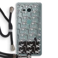 Makis: Sony Xperia XZ2 Compact Transparant Hoesje met koord