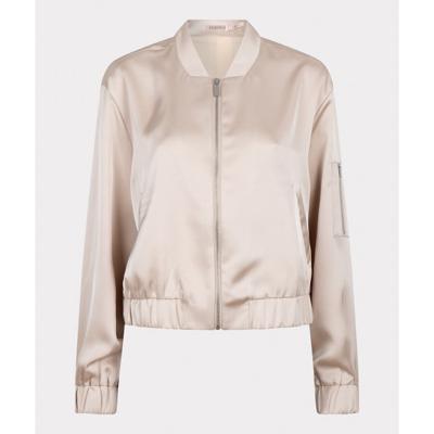 Esqualo - Beige | Dames | Jasje | Beige | 42 | regular | Kamst mode