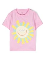 Stella McCartney Kids t-shirt à imprimé graphique - Rose