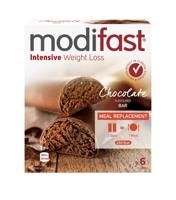 Modifast Intensive Lunchbar Chocolate 6x31g 1 Stuks