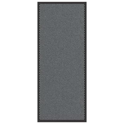 Deurmat 60x150 cm antracietkleurig