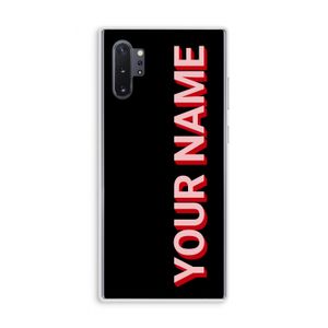 Namecase: Samsung Galaxy Note 10 Plus Transparant Hoesje