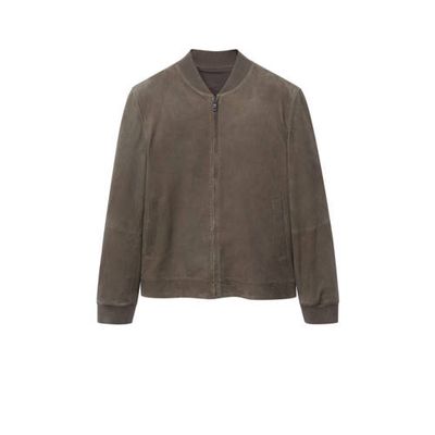 Mango Man reversible bomberjack grijs Mango Man reversible bomberjack grijs