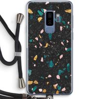 Terrazzo N°10: Samsung Galaxy S9 Plus Transparant Hoesje met koord