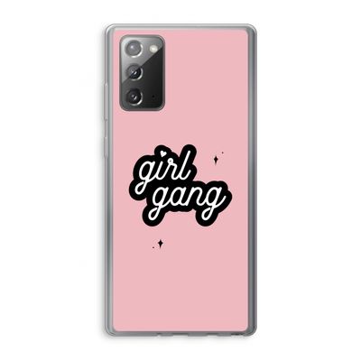 Girl Gang: Samsung Galaxy Note 20 / Note 20 5G Transparant Hoesje