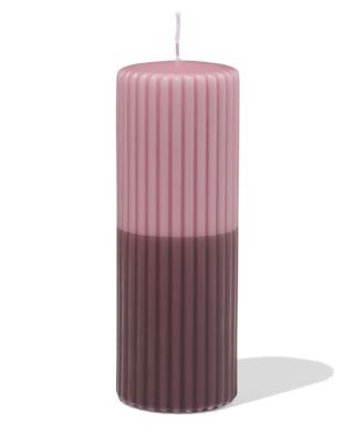 HEMA Stompkaars ⌀7x19cm Rib Roze (roze)