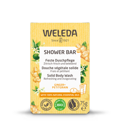 Weleda Shower Bar Ginger + Petitgrain