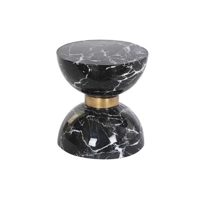 Bijzettafel DKD Home Decor 33 x 33 x 35 cm Zwart Ijzer