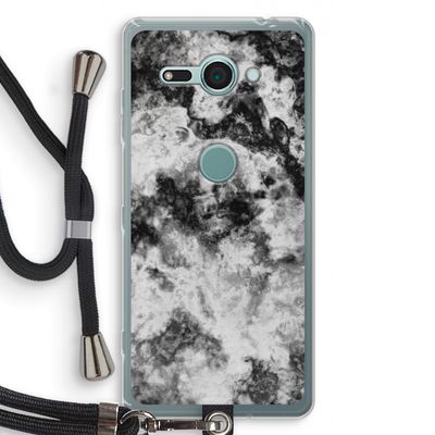 Onweer: Sony Xperia XZ2 Compact Transparant Hoesje met koord