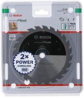 Bosch Accessories Bosch 2608837670 Hardmetaal-cirkelzaagblad 140 x 12.7 mm Aantal tanden: 24 1 stuk(s)