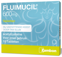 Fluimucil 600mg Tabletten 10st - thumbnail