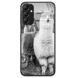 Samsung Galaxy A14 glazen hardcase - Lama bruh