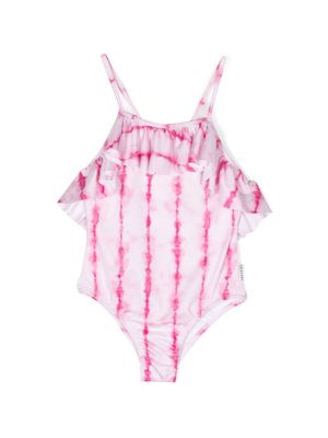 Andorine maillot de bain à imprimé tie-dye - Rose