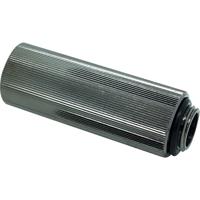 EKWB ek-af extender 50 mm m-f g1/4 - black nickel verbinding (zwart/zilver)