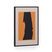 Kave Home Schilderij 'Zernu' 65 x 42cm, kleur Oranje