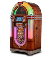 Sound Leisure 80-CD Jukebox 1015 - Medium Eiken Incl. Diamond Led Pack