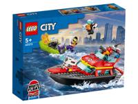 LEGO City 60373 Reddingsboot Brandweer