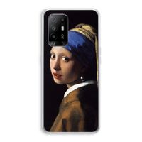 The Pearl Earring: Oppo A94 5G Transparant Hoesje