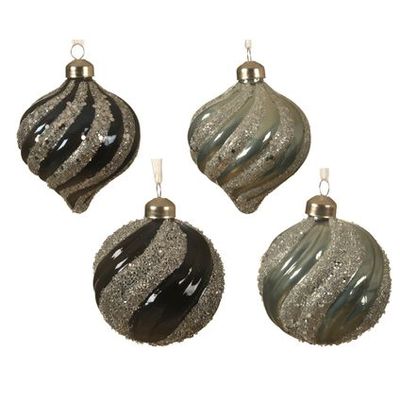 Orn.glas d8cm a4 - Ksd