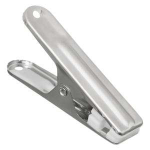 5Five wasknijpers - 16x stuks - van RVS - Was ophangen - Was knijpers - 6 cm