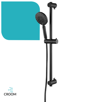 Douche set zwart