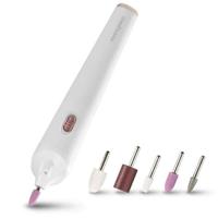 Draadloze manicure-/pedicureset - MEDISANA - MP 900 - 5 accessoires - Precisie-ledverlichting - Wit