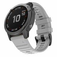 Siliconen bandje - Grijs - Garmin Tactix 8 - 51mm