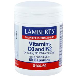 Vitamine D3 1000 IE en K2 90 mcg