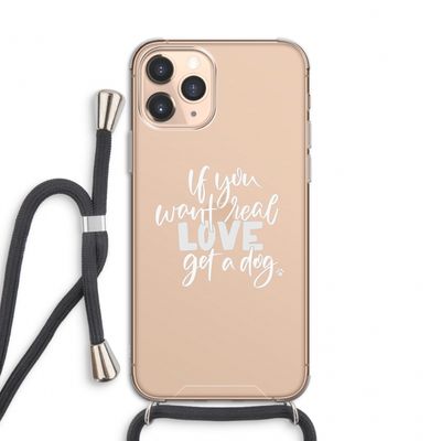 Partner in crime: iPhone 11 Pro Transparant Hoesje met koord