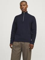 Jack & Jones Jprblamilano Stitch Knit Half Zip Sn Trui Night Sky