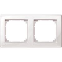 Merten M-Smart afdekraam 2-voudig Polarwit glanzend 478219
