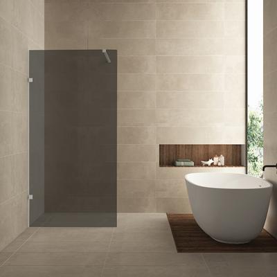 Glasplaat Wiesbaden Less 80x200 cm 8 mm Nano Rookglas