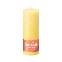 Bolsius Stompkaars Rustiek 19X6,8cm Sunny Yellow