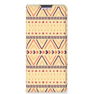 Xiaomi Redmi Note 10 Pro Hoesje met Magneet Aztec Yellow