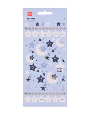 051 Stickervellen 22x10 Cm Sterren - 3 Stuks (multi)
