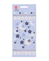 051 Stickervellen 22x10 Cm Sterren - 3 Stuks (multi)