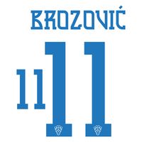 Brozović 11 (Officiële Kroatië Bedrukking 2022-2023)