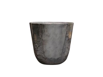 Pot Palermo marble grey D27 H25 cm - Ts