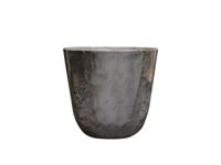 Pot Palermo marble grey D27 H25 cm - Ts