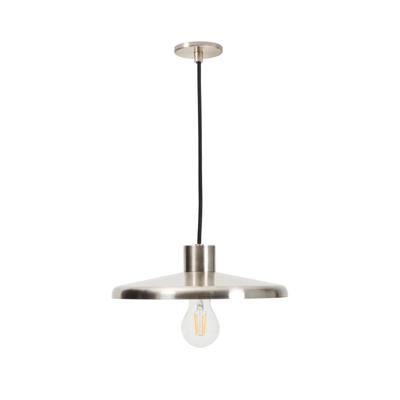 Kave Home Hanglamp 'Nuvira' Gesatineerd metaal, kleur Zilver