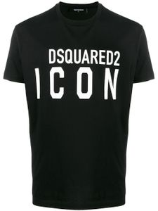 DSQUARED2 t-shirt imprimé - Noir