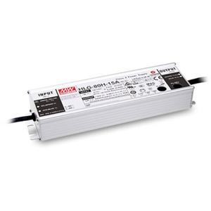 Mean Well HLG-80H-12AB LED-driver Constante spanning 60 W 3 - 5 A 10.8 - 13.5 V/DC Dimbaar, 3-in-1 dimmer, Instelbaar, PFC-schakeling, Outdoor,